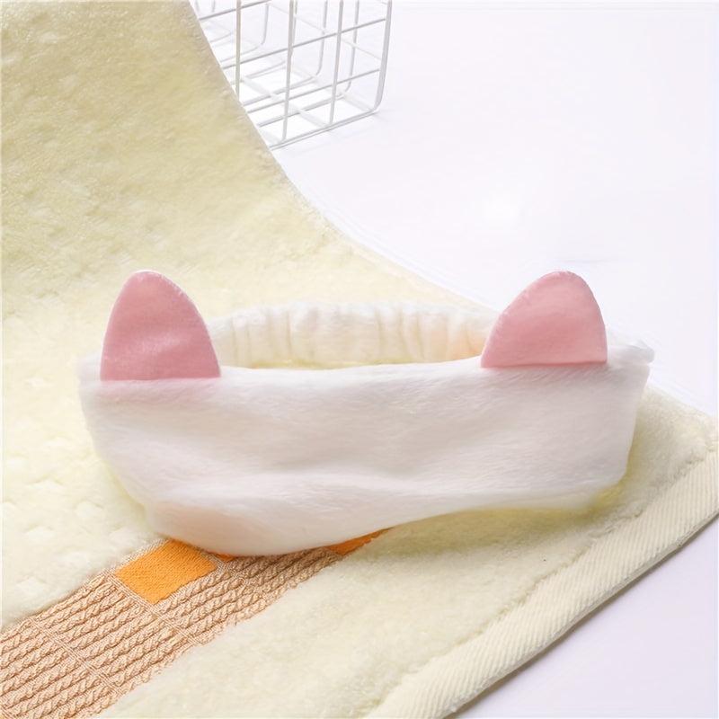 Cat Ear Headband Soft Comfortable Cosmetic Headband