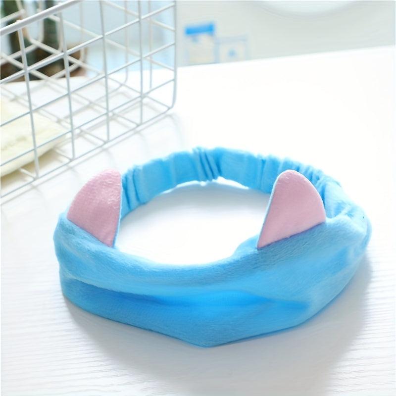 Cat Ear Headband Soft Comfortable Cosmetic Headband