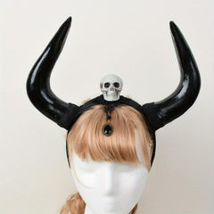 Halloween Horn Hair Hoop Dress Up Headwear Gift for Girls