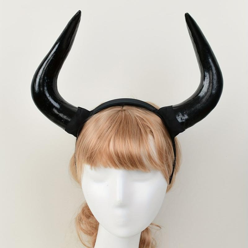Halloween Horn Hair Hoop Dress Up Headwear Gift for Girls