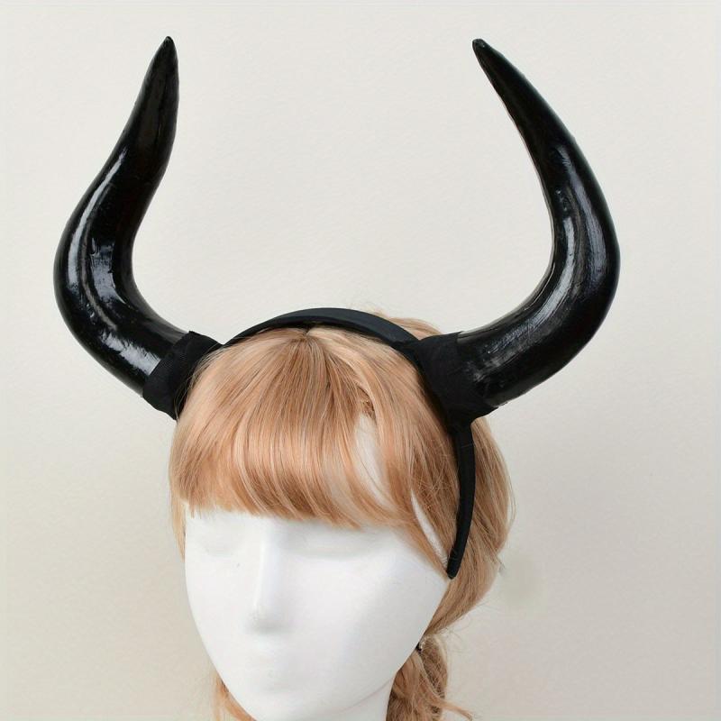 Halloween Horn Hair Hoop Dress Up Headwear Gift for Girls