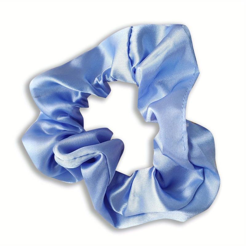 Solid Satin Hair Rope Ponytail Holder Hair Accessories