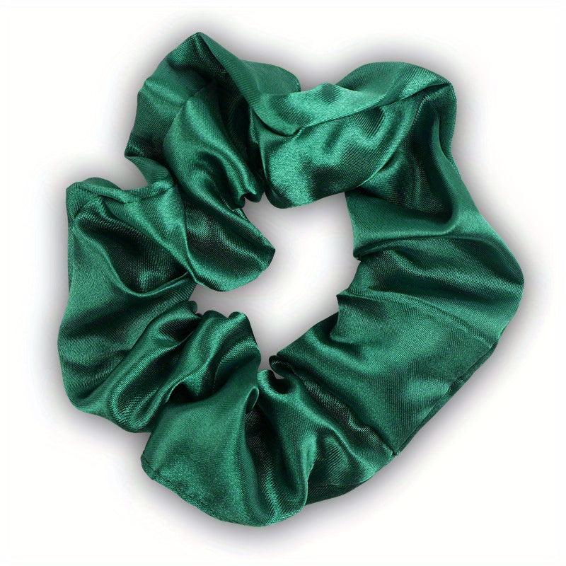 Solid Satin Hair Rope Ponytail Holder Hair Accessories