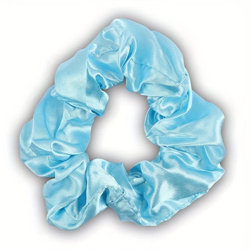 Solid Satin Hair Rope Ponytail Holder Hair Accessories