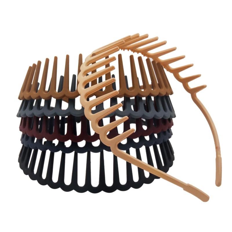Solid Teeth Hair Band Headband Nonslip Hair Band For Skincare