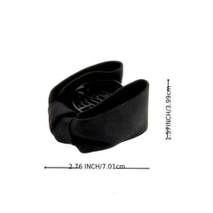 Boho Fabric Bowknot Hair Claw Clip Non Slip Strong Hold Hair Jaw Clip