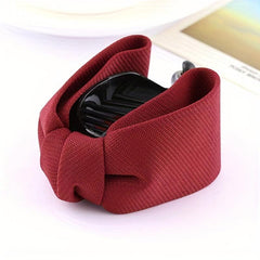 Boho Fabric Bowknot Hair Claw Clip Non Slip Strong Hold Hair Jaw Clip