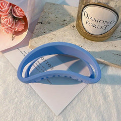 Matte Acrylic Hair Claw Clip for Women Girls