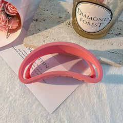 Matte Acrylic Hair Claw Clip for Women Girls