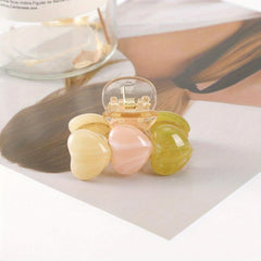 Heart Shaped Candy Hair Claw for Women Girls