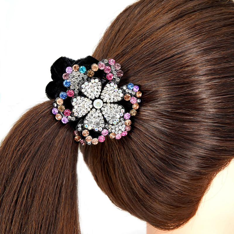 Flower Scrunchie Hair Ropes Hair Accessories For Women