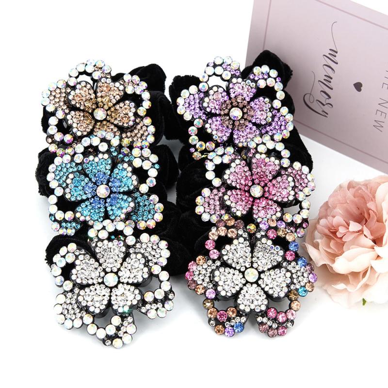 Flower Scrunchie Hair Ropes Hair Accessories For Women