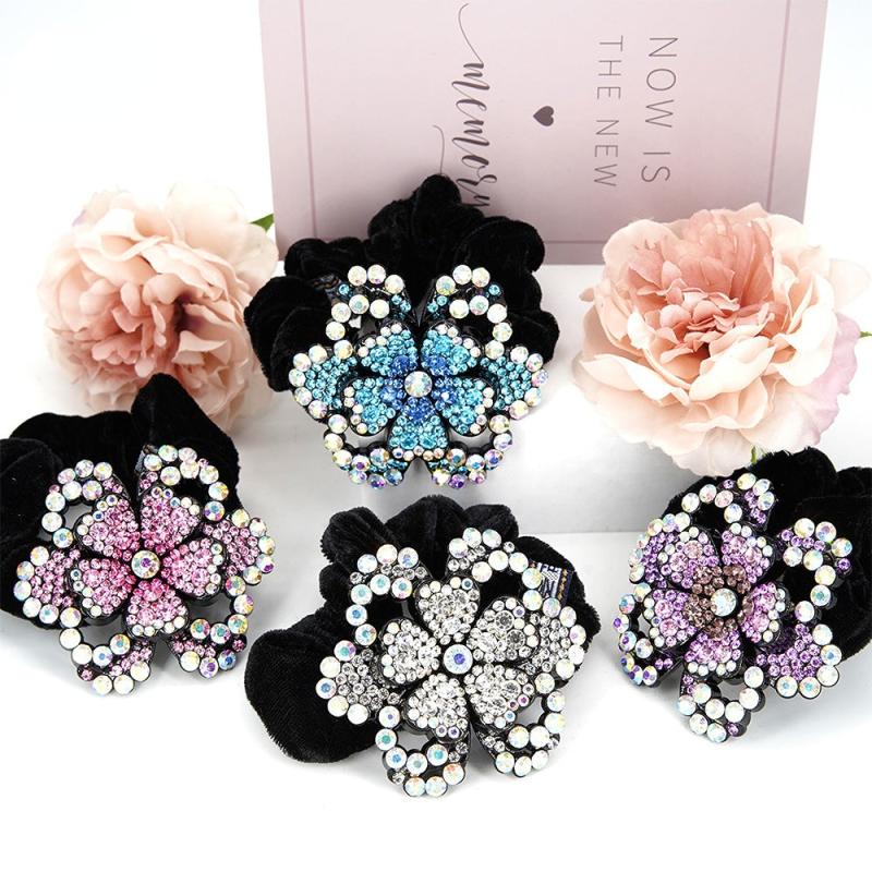 Flower Scrunchie Hair Ropes Hair Accessories For Women