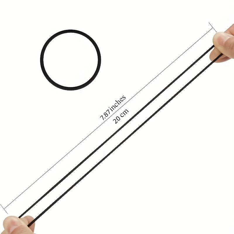 20pcs Elastic Hair Tie for Thick Curly Hair Women Girls Unisex Hair Accessories
