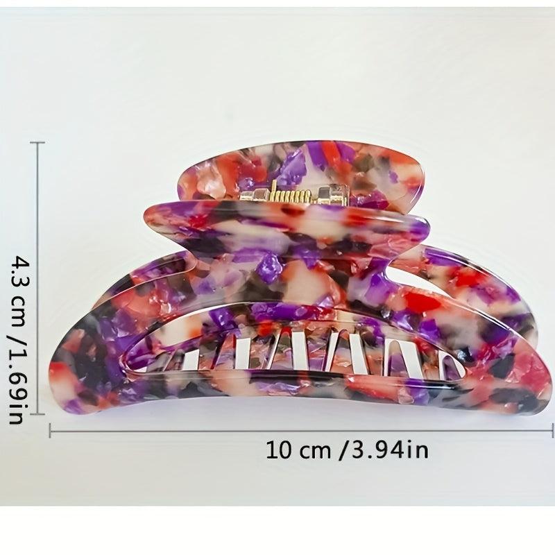 Gradient Hair Claw Clip Sweet Hair Clip For Women Girls