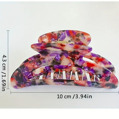 Gradient Hair Claw Clip Sweet Hair Clip For Women Girls
