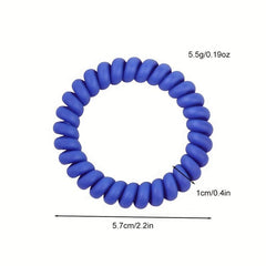 Colorful Gradient Phone Hair Ring Women's Hair Rope Hair Accessories