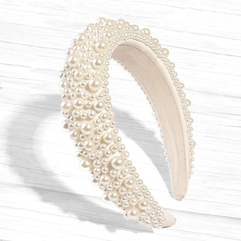 Pearl Hairband Headband Wedding Bridal Hair Accessories