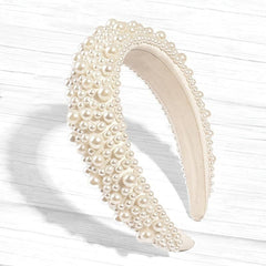 Pearl Hairband Headband Wedding Bridal Hair Accessories