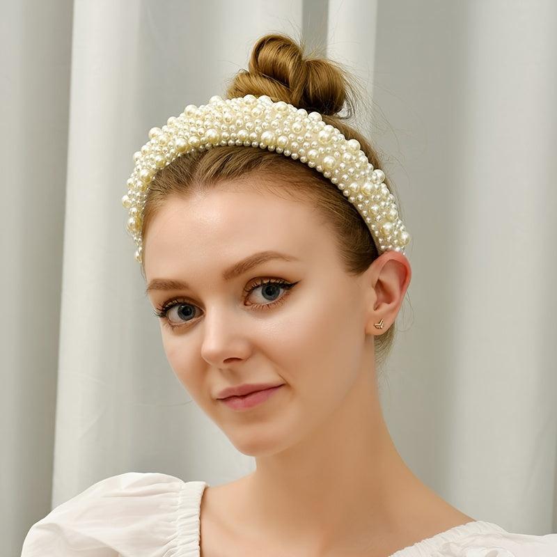 Pearl Hairband Headband Wedding Bridal Hair Accessories