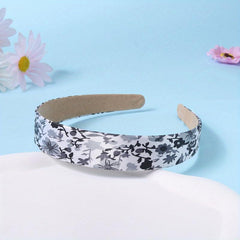 Floral Headband Wide Brim Plum Blossom Head Hoop Hair Accessories