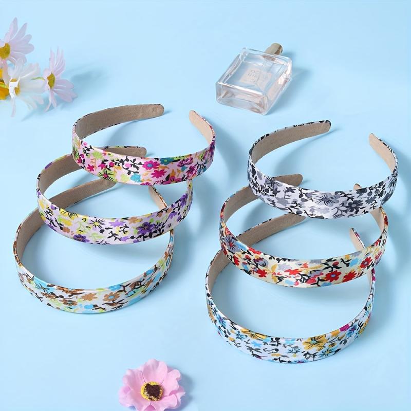 Floral Headband Wide Brim Plum Blossom Head Hoop Hair Accessories