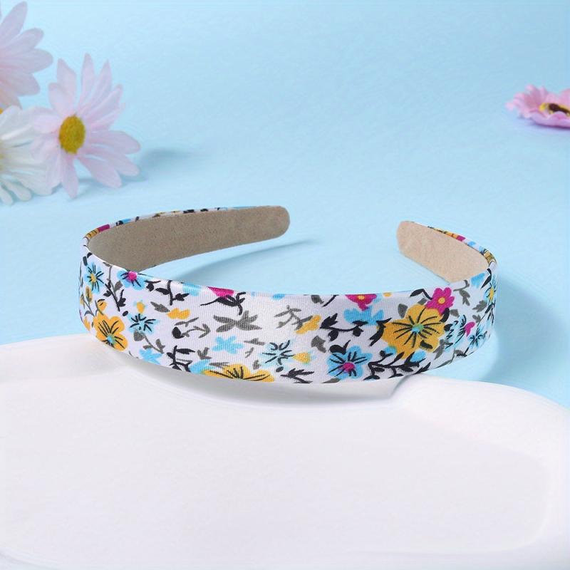 Floral Headband Wide Brim Plum Blossom Head Hoop Hair Accessories