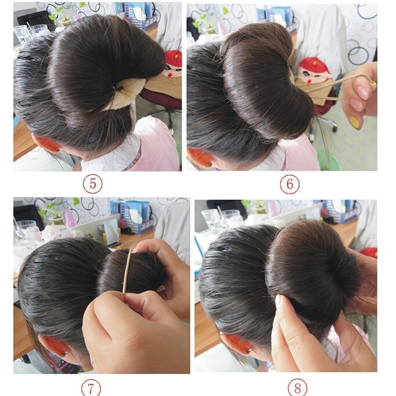 Hair Bun Crown Shaper Magic Roll DIY Hair Bun Maker