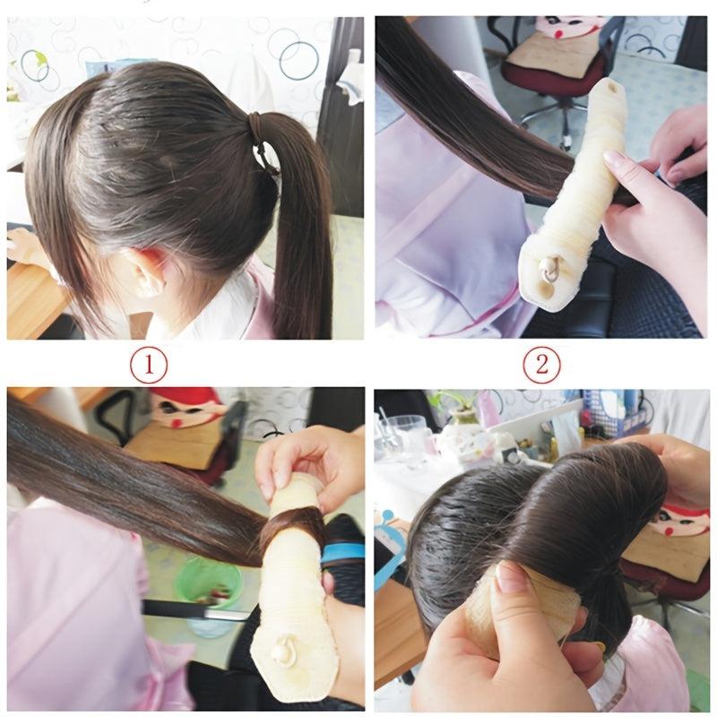 Hair Bun Crown Shaper Magic Roll DIY Hair Bun Maker
