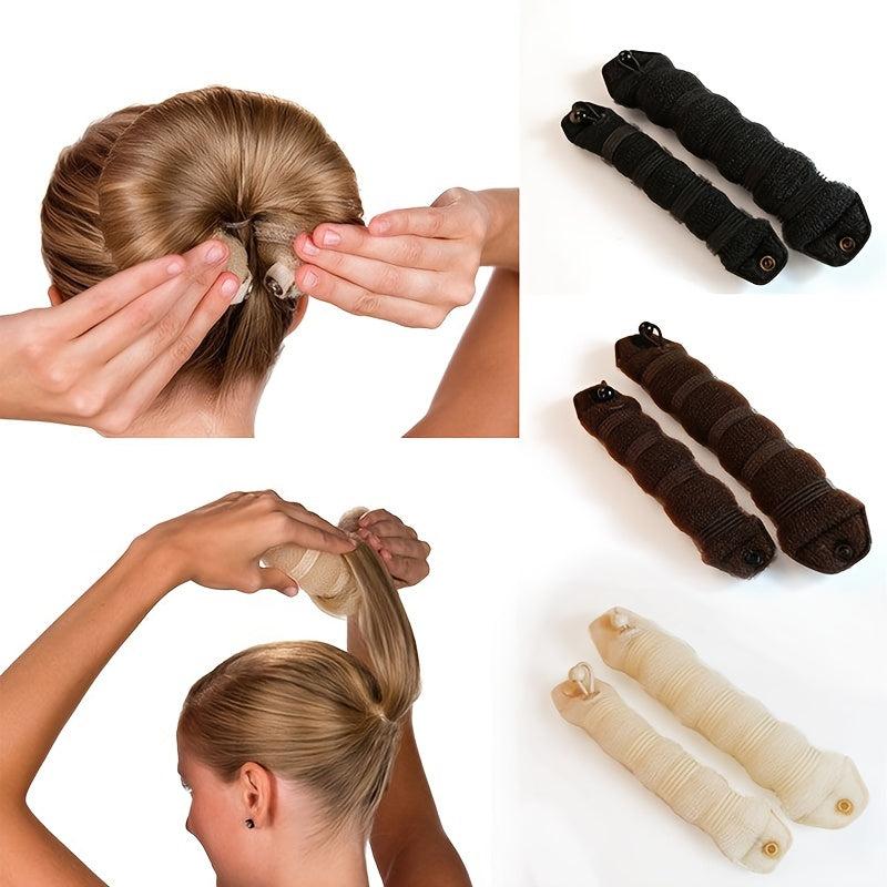Hair Bun Crown Shaper Magic Roll DIY Hair Bun Maker