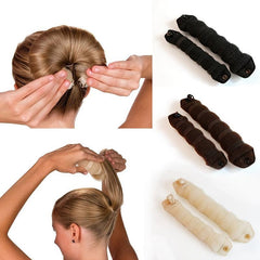 Hair Bun Crown Shaper Magic Roll DIY Hair Bun Maker