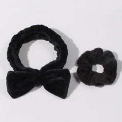 4pcs Microfiber Spa Headband & Wristband Set