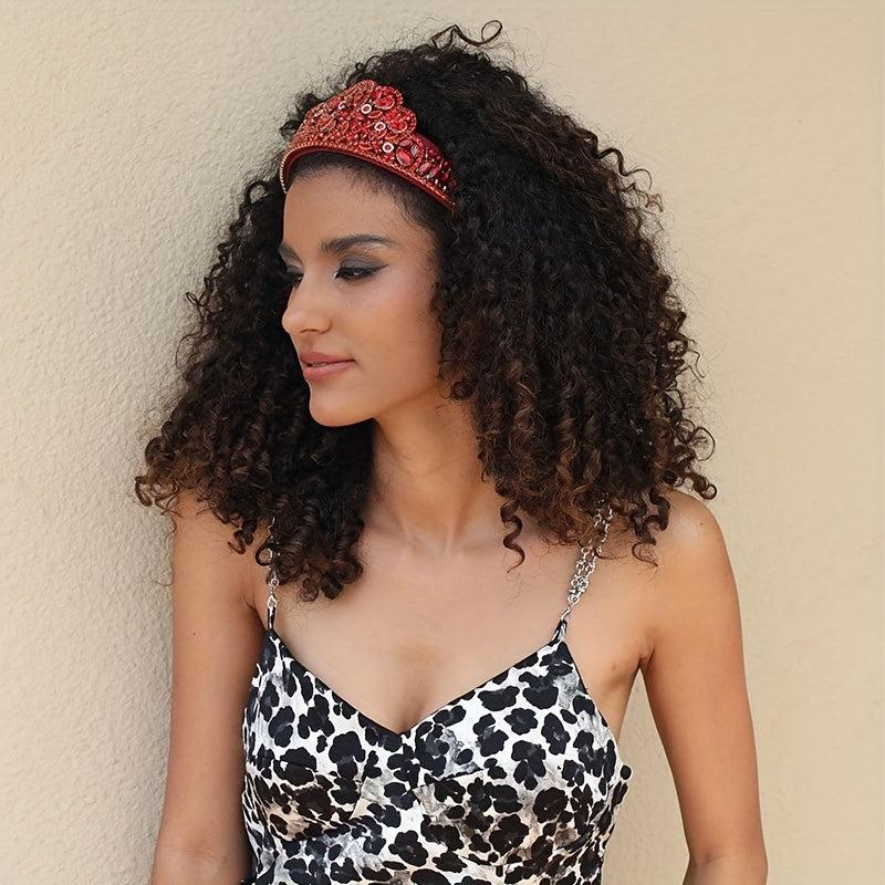 Baroque Rhinestone Crystal Headband Glitter Hair Band Hair Accessories