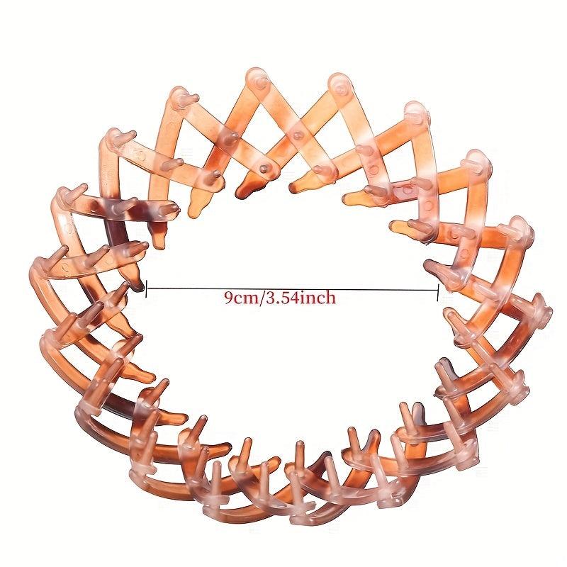 Expandable Hairpin Nest Bun Hairpins Ponytail Holder Hair Claw Clips