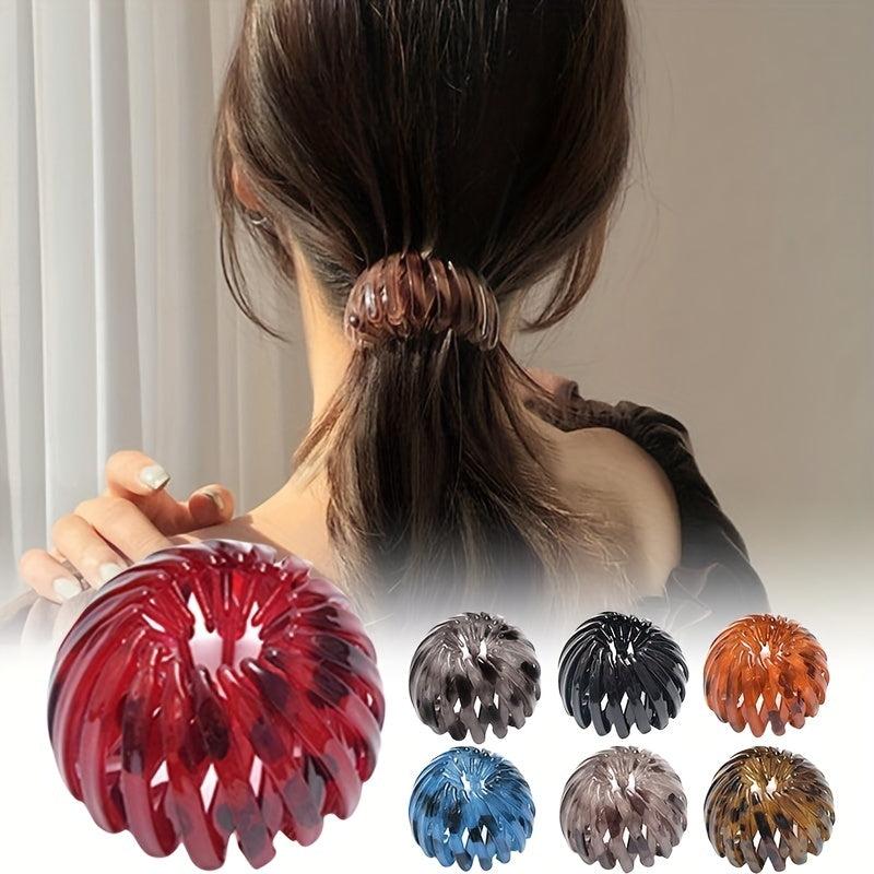 Expandable Hairpin Nest Bun Hairpins Ponytail Holder Hair Claw Clips