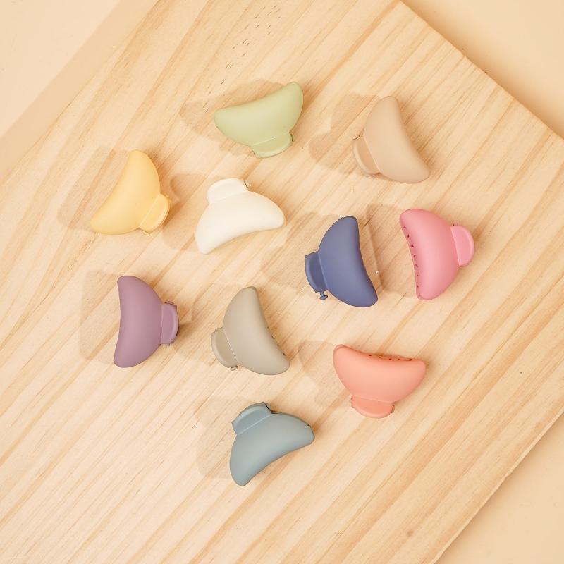 10pcs Matte Hair Claw Clips Strong Hold Big Hair Clips Set