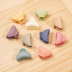 10pcs Matte Hair Claw Clips Strong Hold Big Hair Clips Set