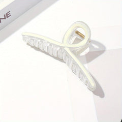Large Colorful Hair Claw Transparent Shark Claw Hair Accessory