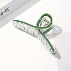 Large Colorful Hair Claw Transparent Shark Claw Hair Accessory