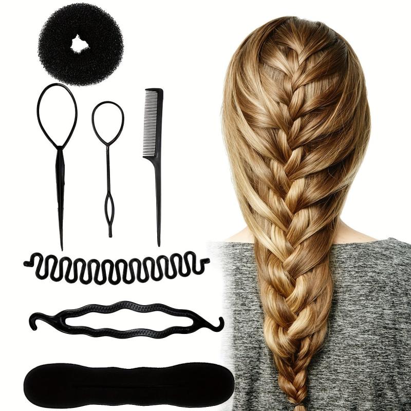 Hair Braiding Tools Set for Women, DIY Hair Styling Accessories
