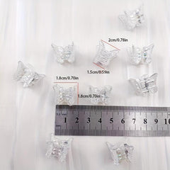 Flower Butterfly Hair Claw Set