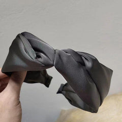 Satin Knotted Hairband Vintage Hair Accessories