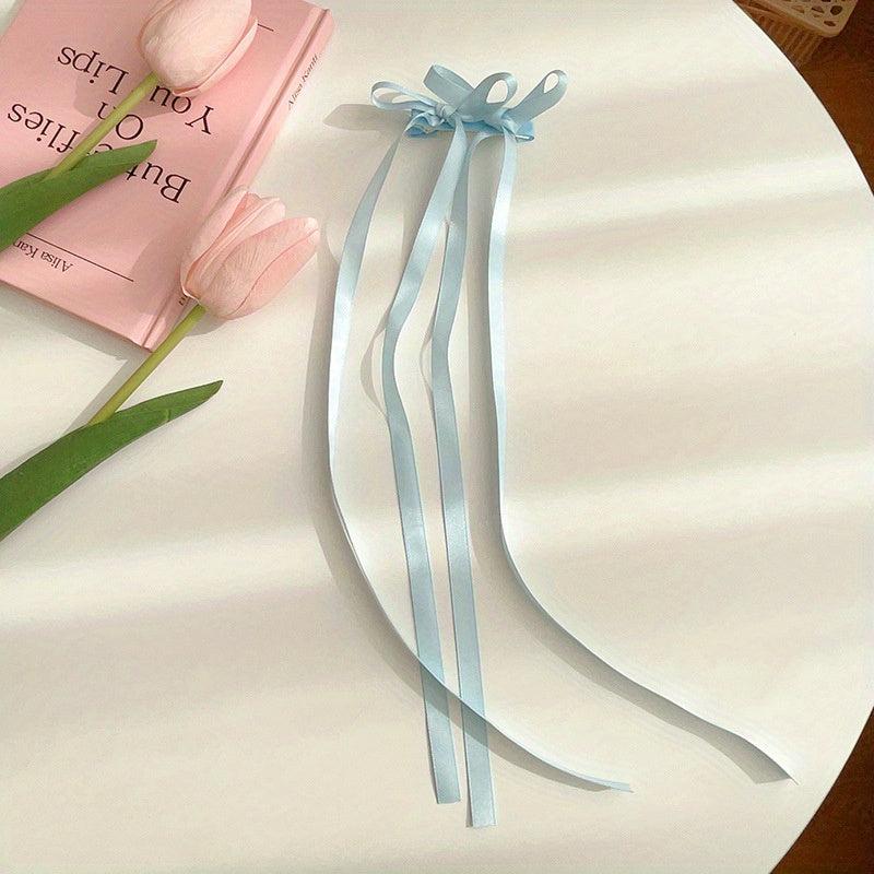 Butterfly Hair Band Fabric Double Ponytail Hair Styling Ribbon Sweet Accessories
