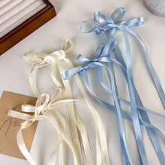 Butterfly Hair Band Fabric Double Ponytail Hair Styling Ribbon Sweet Accessories
