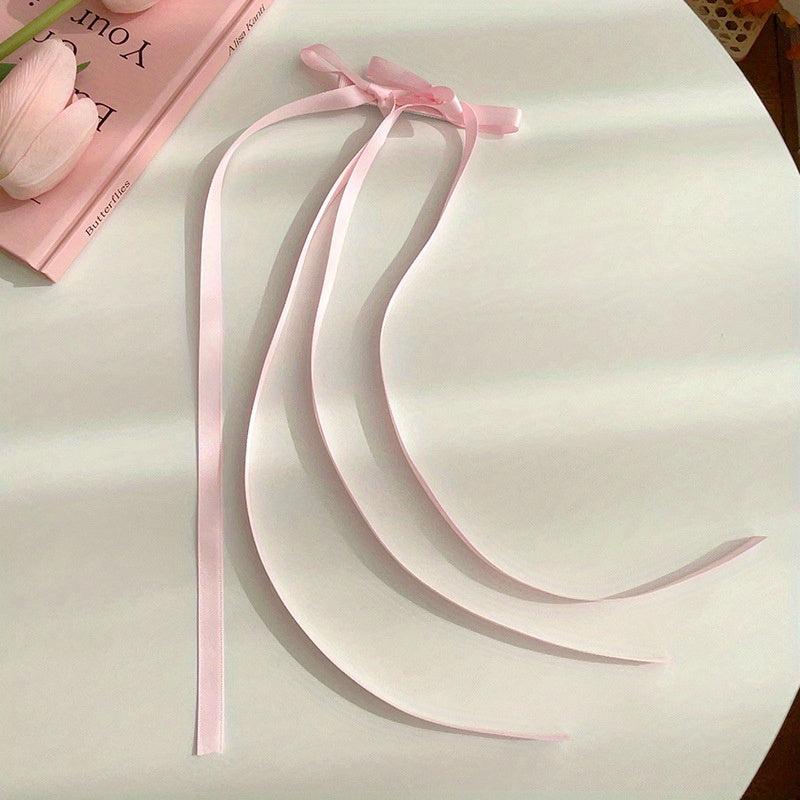 Butterfly Hair Band Fabric Double Ponytail Hair Styling Ribbon Sweet Accessories