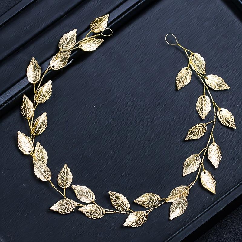 Golden Boho Hair Vine Wedding Hair Accessories Bridal Hair Piece