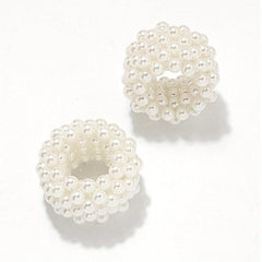 Faux Pearl Hair Tie Elastic Ponytail Holder