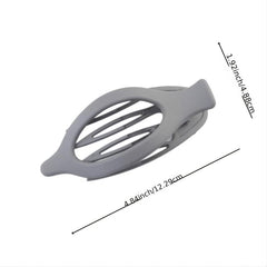 Medium Hair Claw Clips Flat Hair Sectioning Accessories for Women