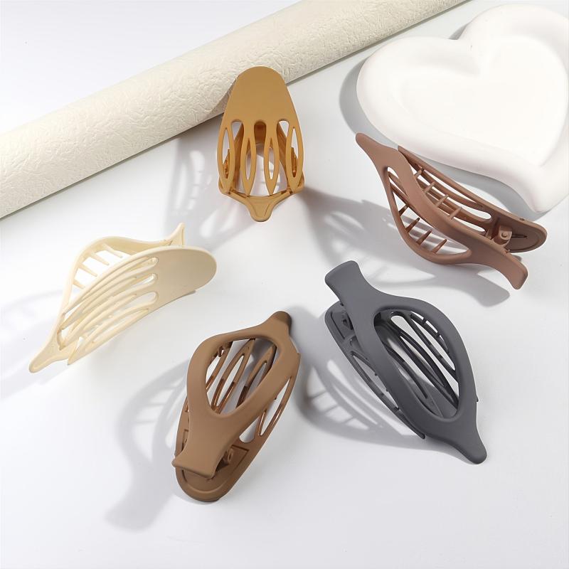 Medium Hair Claw Clips Flat Hair Sectioning Accessories for Women