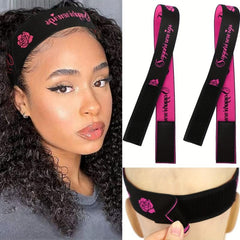 Lace Head Band Elastic Bands For Wigs Adjustable Hair Wrap Strips